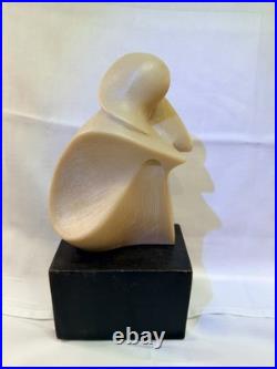Rare Joseph Martinek Cubist Modernist Sculpture Art Deco Mid Century Signed 11