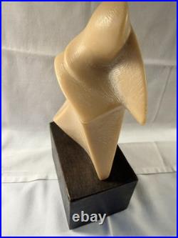 Rare Joseph Martinek Cubist Modernist Sculpture Art Deco Mid Century Signed 11