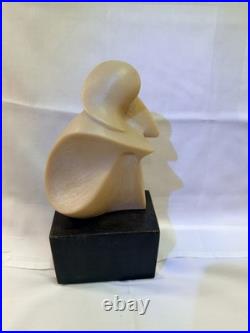 Rare Joseph Martinek Cubist Modernist Sculpture Art Deco Mid Century Signed 11
