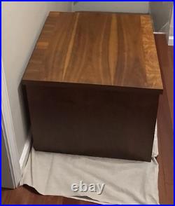 Rare Lane Tower Suite Series Mid-Century Modern Side Table / Record Cabinet