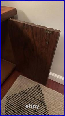 Rare Lane Tower Suite Series Mid-Century Modern Side Table / Record Cabinet