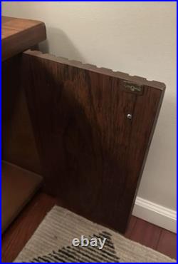 Rare Lane Tower Suite Series Mid-Century Modern Side Table / Record Cabinet
