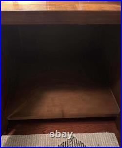 Rare Lane Tower Suite Series Mid-Century Modern Side Table / Record Cabinet