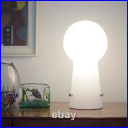 Rare Laurel Lamp Frosted Glass Table Lamp Made in Sweden