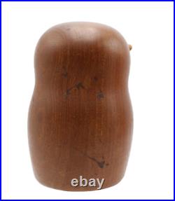 Rare Laurids Lonborg Danish Modern Teak Owl MID Century Modern Bojesen Figurine