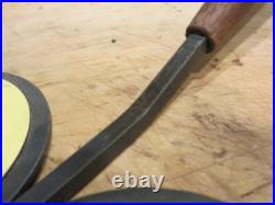 Rare Laurids Lonborg Danish Modern Trivet Yellow Teak Handle Mid Century Modern