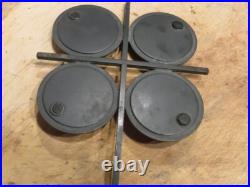 Rare Laurids Lonborg Danish Modern Trivet Yellow Teak Handle Mid Century Modern