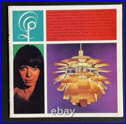 Rare Louis Poulsen 1960/70s Verner Panton/arne Jacobsen/mid Century Modern Vtg