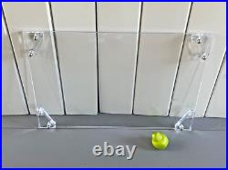 Rare Lucite Acrylic Desk Blotter Pad Matt Office Accessory Mid Century Modern