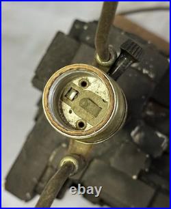 Rare MCM 1968 Sheldon Rose AlphaSculpt 17 Sculpture Typeset Mid Century Lamp