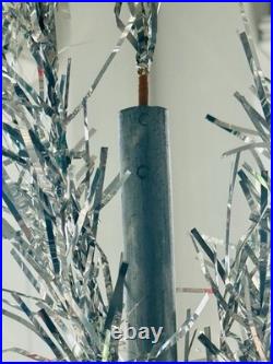 Rare MCM 6 1/2' Fairyland Aluminum Tinsel Christmas Tree Complete With Box