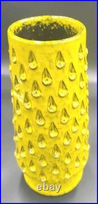 Rare MCM Alvino Bagni Teardrop Studio Pottery Italy Raymor Vase 10 1960's EUC