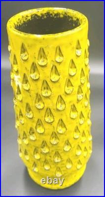 Rare MCM Alvino Bagni Teardrop Studio Pottery Italy Raymor Vase 10 1960's EUC