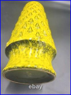 Rare MCM Alvino Bagni Teardrop Studio Pottery Italy Raymor Vase 10 1960's EUC
