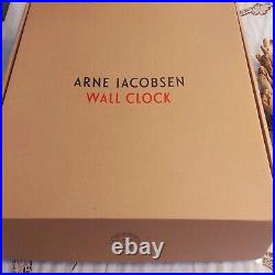 Rare MCM Arne Jacobsen & Georg Christensen Danish Modern Wall Clock 19 NEW Rare MCM Arne Jacobsen & Georg Christensen Danish Modern Wall Clock 19 NEW