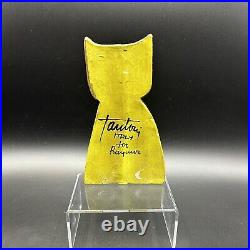 Rare MCM Cat Shelf Sitter by Marcello Fantoni for Raymor, circa 1950s Rare MCM Cat Shelf Sitter by Marcello Fantoni for Raymor, circa 1950s