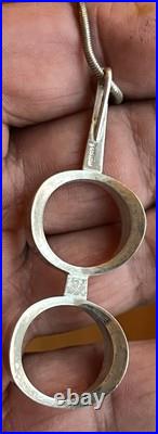 Rare MCM MID CENTURY Modern NE Niels Erik From Sterling Silver Pendant Necklace Rare MCM MID CENTURY Modern NE Niels Erik From Sterling Silver Pendant Necklace