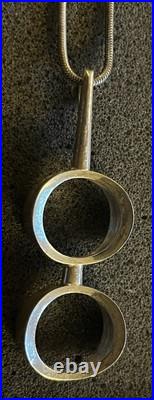 Rare MCM MID CENTURY Modern NE Niels Erik From Sterling Silver Pendant Necklace Rare MCM MID CENTURY Modern NE Niels Erik From Sterling Silver Pendant Necklace