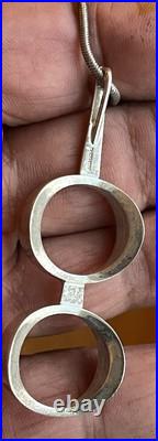 Rare MCM MID CENTURY Modern NE Niels Erik From Sterling Silver Pendant Necklace Rare MCM MID CENTURY Modern NE Niels Erik From Sterling Silver Pendant Necklace