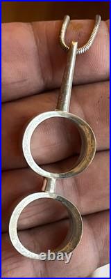 Rare MCM MID CENTURY Modern NE Niels Erik From Sterling Silver Pendant Necklace Rare MCM MID CENTURY Modern NE Niels Erik From Sterling Silver Pendant Necklace