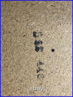 Rare MCM Mid Century Modern 2-Tier Round End Night Plant Table Formica Finish