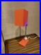 Rare_MCM_Minimalist_ORANGE_Cube_Table_Lamp_by_Robert_Sonneman_for_Kovacs_01_hpbb