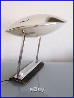 Rare METALARTE desk light lamp MID-CENTURY MODERN Arteluce SARFATTI Stilnovo ERA