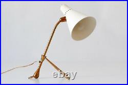 Rare MID CENTURY Articulated TABLE or WALL LAMP by GIUSEPPE OSTUNI for OLUCE