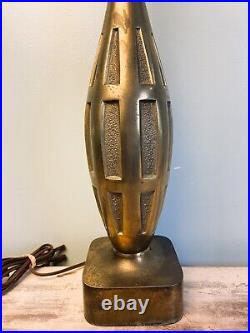 Rare MID-CENTURY MODERN TONY PAUL WESTWOOD LAMP BRASS