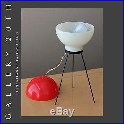 Rare! MID Century Modern Atomic Table Lamp! Italian Arredoluce Gio Ponti 50s Vtg