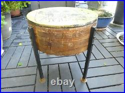 Rare MID Century Modern French Jacques Blin Tile Top Side Table 2