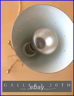 Rare! MID Century Modern Pink Atomic Rocket Lamp! Sputnik Tripod Retro Vtg 50's