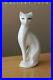 Rare_MID_Century_Modern_Porcelain_White_Cat_Sculpture_Vtg_1950s_Green_Eyes_01_yif