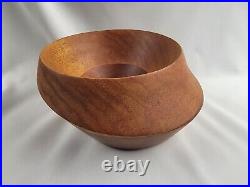 Rare MID Century Modern Wood Bowl Designed By Charles M Kaplan
