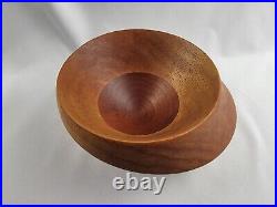 Rare MID Century Modern Wood Bowl Designed By Charles M Kaplan