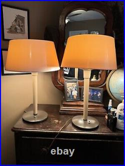 Rare Matching Pair! Gerald Thurston Lightolier Lamps Vintage Mid Century Modern Rare Matching Pair! Gerald Thurston Lightolier Lamps Vintage Mid Century Modern