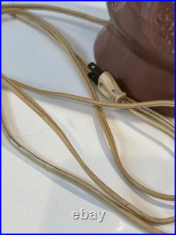 Rare Mid Century Bitossi Style Ceramic Lamp Italy