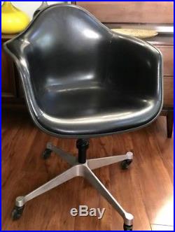 Rare Mid Century Eames Herman Miller Original Adjustable Drafting Swivel Chair