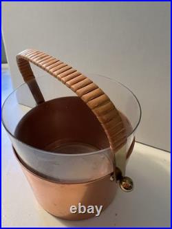 Rare Mid Century Modern 1950s Swedish Ice Bucket by Gunnar Ander Ystad Metall 4