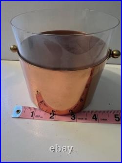 Rare Mid Century Modern 1950s Swedish Ice Bucket by Gunnar Ander Ystad Metall 4