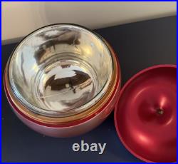 Rare Mid-Century Modern Apollo Studios Apple Ice Bucket