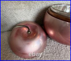 Rare Mid-Century Modern Apollo Studios Apple Ice Bucket