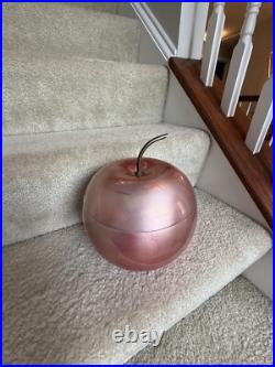 Rare Mid-Century Modern Apollo Studios Apple Ice Bucket