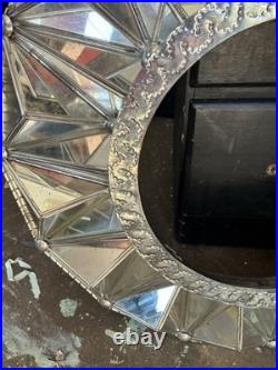 Rare Mid Century Modern Artisanal Mirror