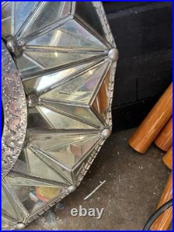 Rare Mid Century Modern Artisanal Mirror