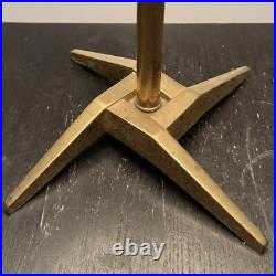 Rare Mid Century Modern Atomic Star Base Lamp by Stiffel