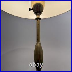 Rare Mid Century Modern Atomic Star Base Lamp by Stiffel