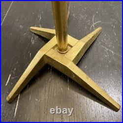 Rare Mid Century Modern Atomic Star Base Lamp by Stiffel