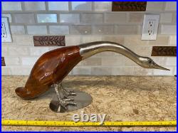 Rare Mid Century Modern De Stijl Goose Sculpture Firenze Italy