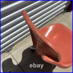 Rare Mid Century Modern Eck-Adams Co Modernist Molded Fiber Glass Desk Chair 29